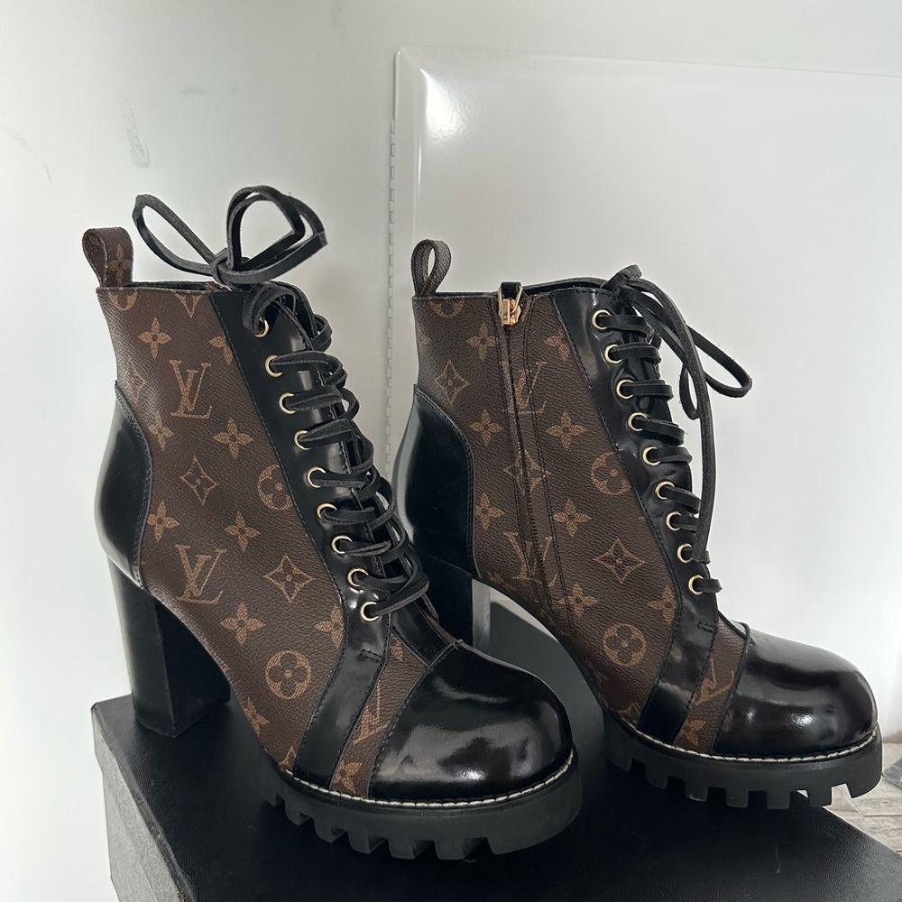 Louis Vuitton Monogram Ankle Boots